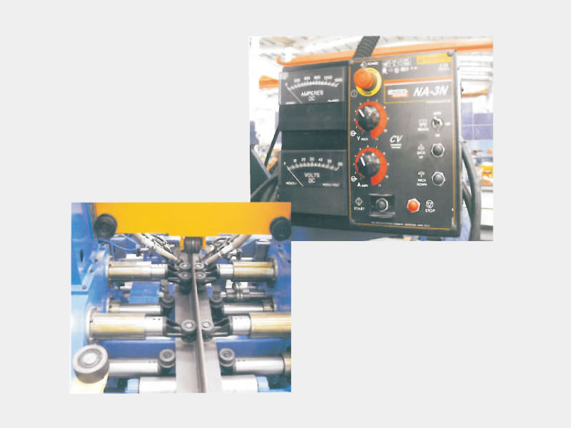 H型钢组焊矫一体机